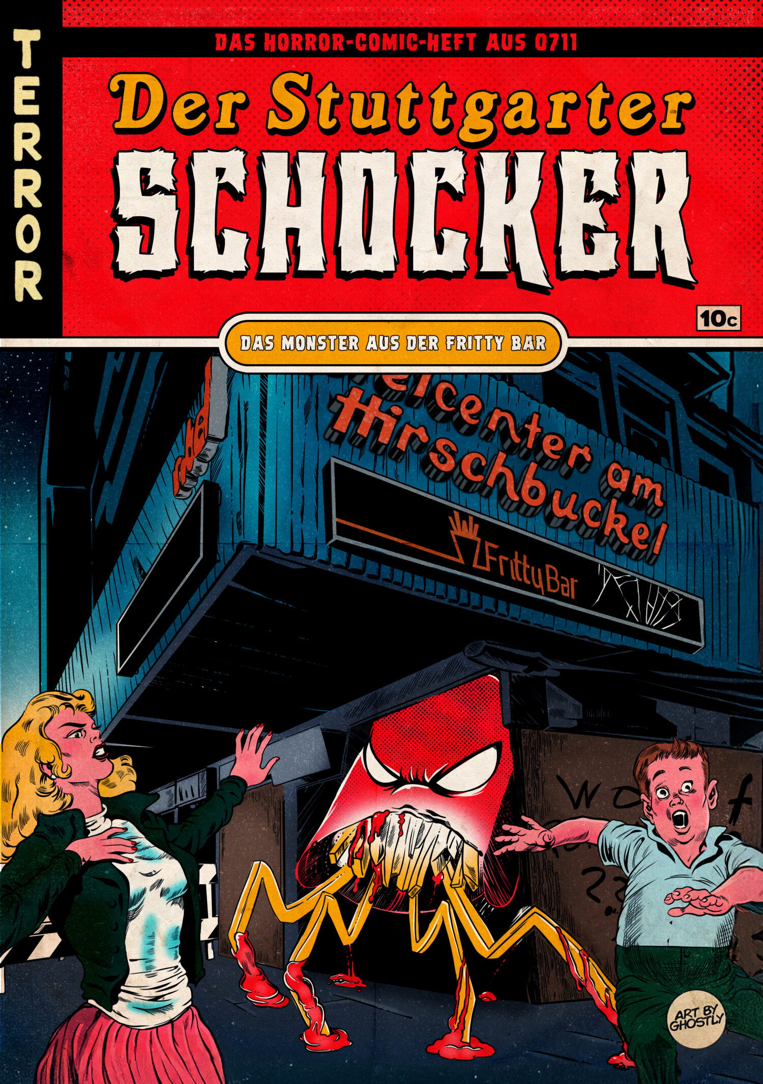 Der Stuttgarter Schocker Nr. #1 – Das Monster aus der Fritty Bar